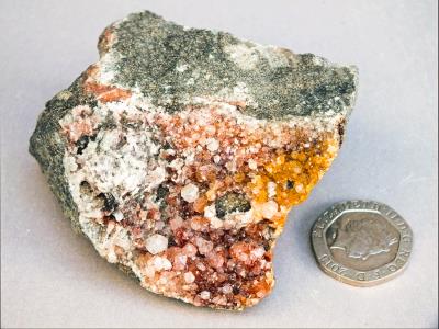 Quartz, Haematitic, Aberdaunant. (CWO) Bill Bagley Rocks and Minerals